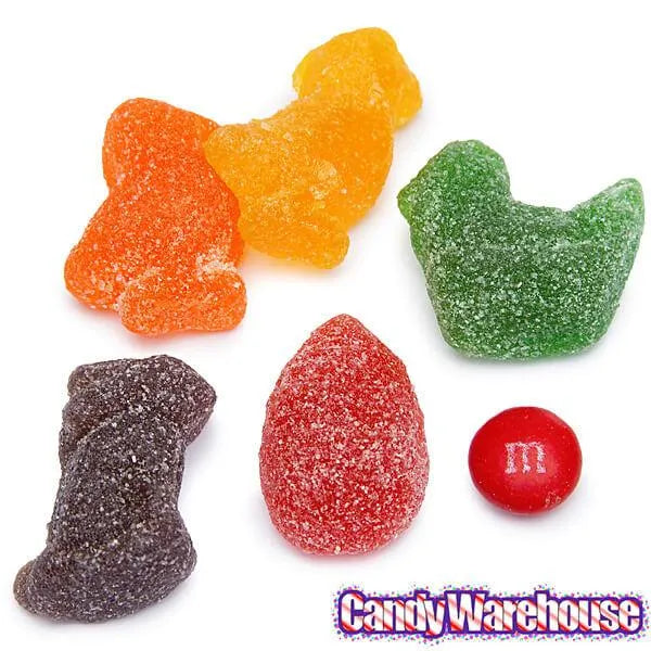 Pectin Sour Chicks & Bunnies Candy: 2LB Bag