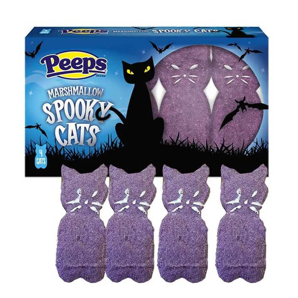 Peeps Marshmallow Cats: 4-Piece Pack