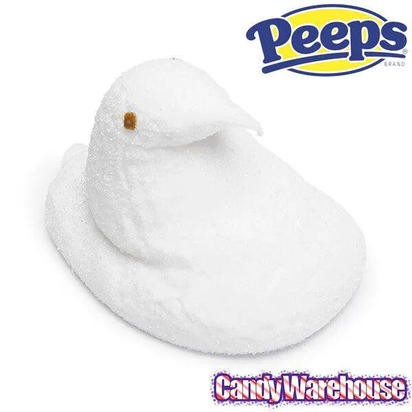 Peeps Marshmallow Chicks Candy - White: 10-Piece Pack