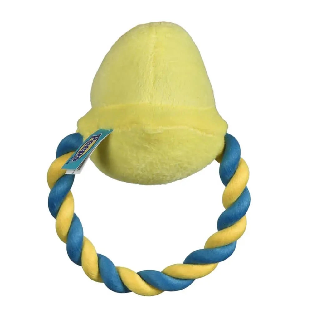 Peeps Yellow Chick Rope Pull Toy