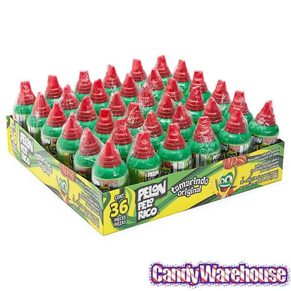 Pelon Pelo Rico Tamarind Candy Dispensers: 36-Piece Display