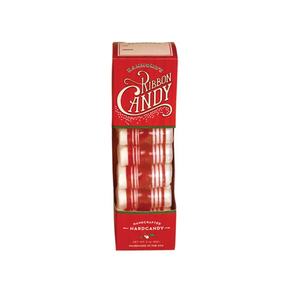 Peppermint Christmas Ribbon Candy Gift Packs 16-Piece Box