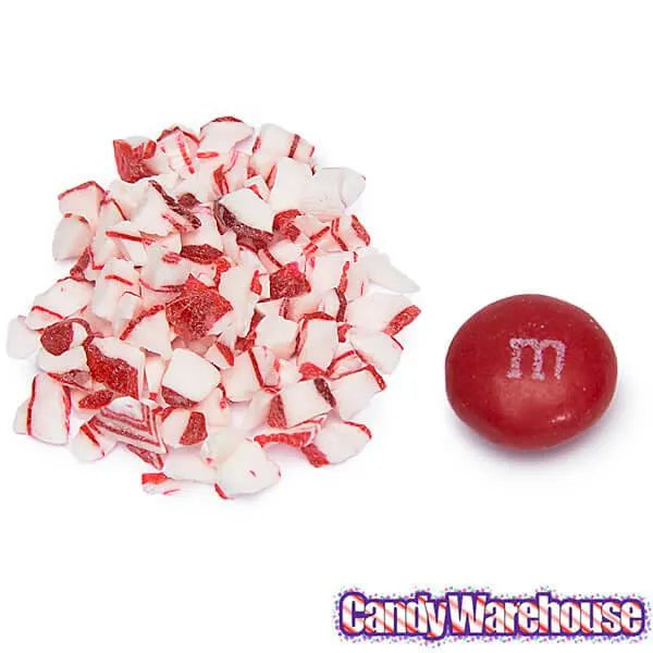 Peppermint Crumble Crushed Hard Candy - Red and White: 2LB Bag