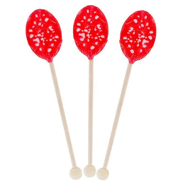 Peppermint Hard Candy Spoons: 20-Piece Jar