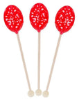 Peppermint Hard Candy Spoons: 20-Piece Jar