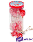 Peppermint Hard Candy Spoons: 20-Piece Jar