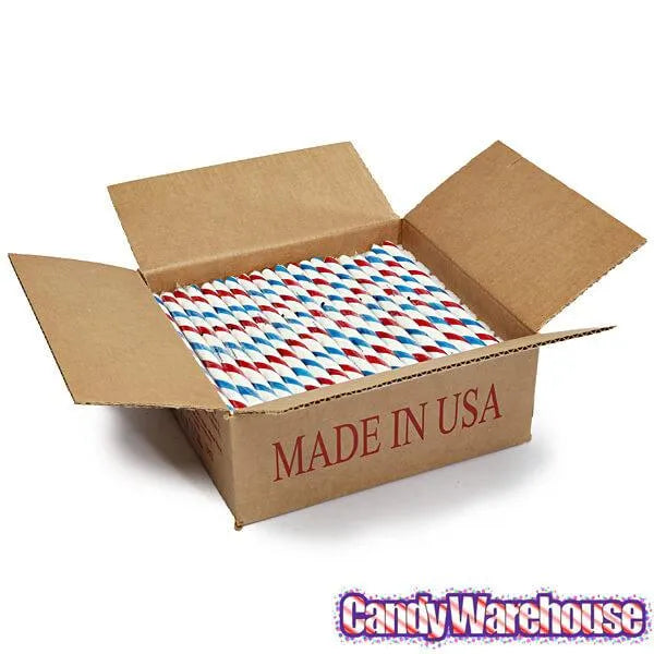 Peppermint Hard Candy Sticks: 100-Piece Box