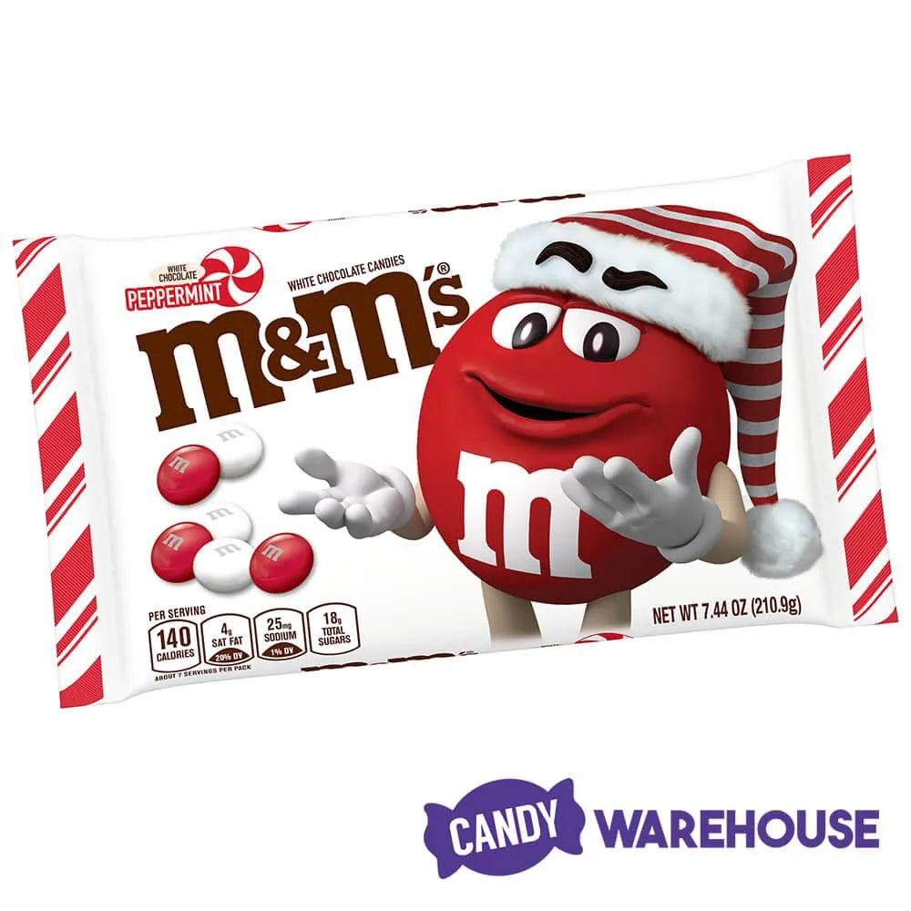 Peppermint M&M's Candy: 7.5-Ounce Bag