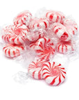 Peppermint Pinwheel Mints Candy: 5LB Bag