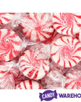 Peppermint Pinwheel Mints Candy: 5LB Bag