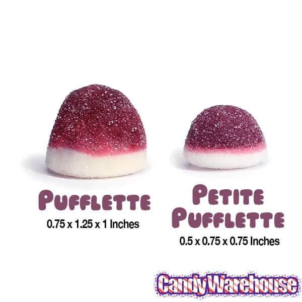 Petite Pufflettes Gummy Bites - Grape: 16-Ounce Bag