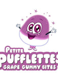 Petite Pufflettes Gummy Bites - Grape: 5LB Bag