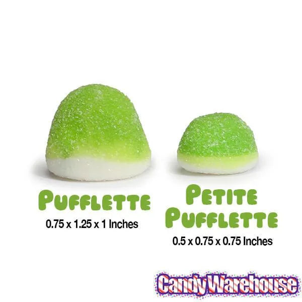 Petite Pufflettes Gummy Bites - Green Apple: 16-Ounce Bag