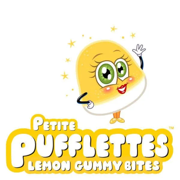 Petite Pufflettes Gummy Bites - Lemon: 16-Ounce Bag