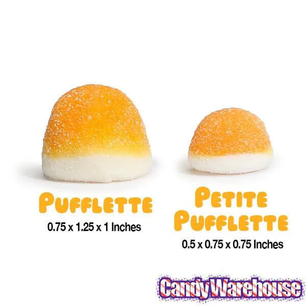 Petite Pufflettes Gummy Bites - Orange: 16-Ounce Bag