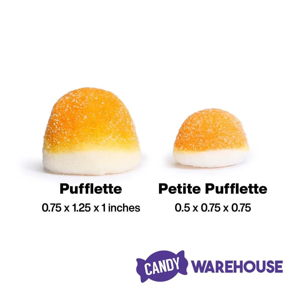 Petite Pufflettes Gummy Bites - Orange: 5LB Bag