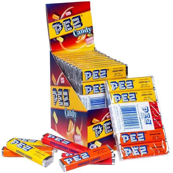 PEZ Fruity Candy Refills 6-Packs: 12-Piece Box