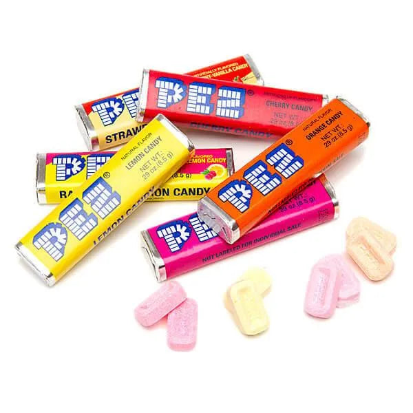 PEZ Fruity Candy Rolls: 400-Piece Case