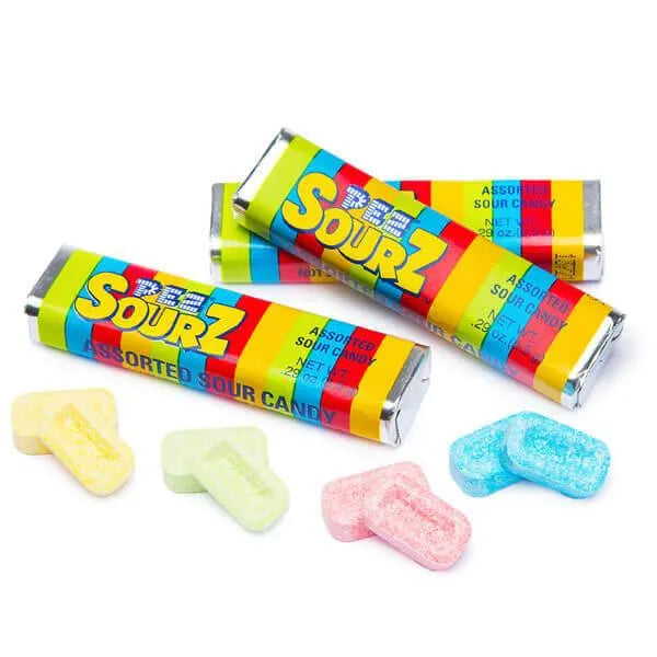 PEZ SourZ Candy Refills 6-Packs: 12-Piece Box