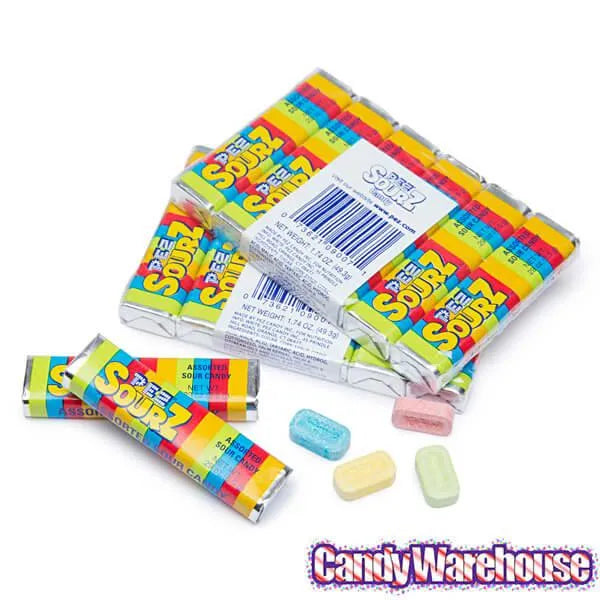 PEZ SourZ Candy Refills 6-Packs: 12-Piece Box