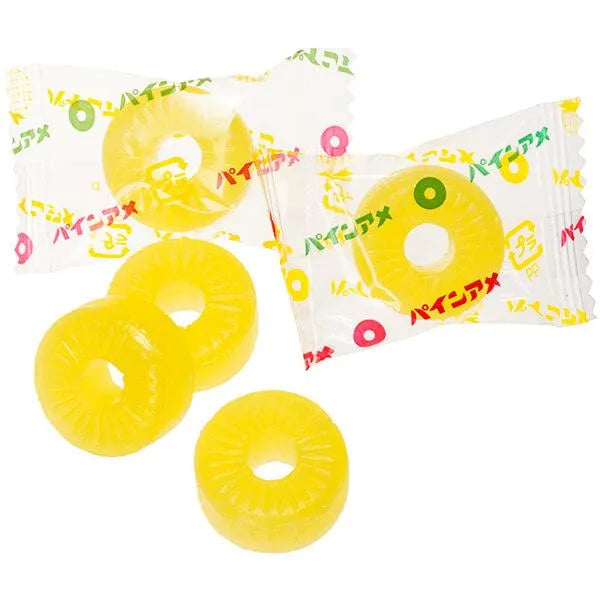 Pineapple Hard Candy Circle Slices: 4.23-Ounce Bag