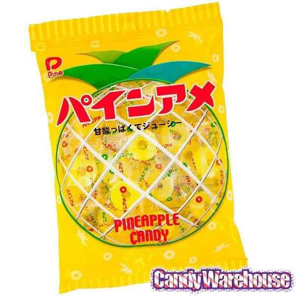 Pineapple Hard Candy Circle Slices: 4.23-Ounce Bag