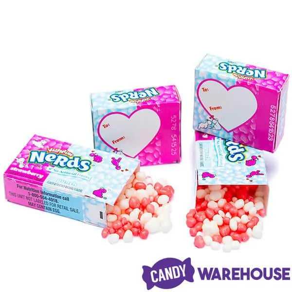 Pink & White Nerds Candy Packs: 36-Piece Bag