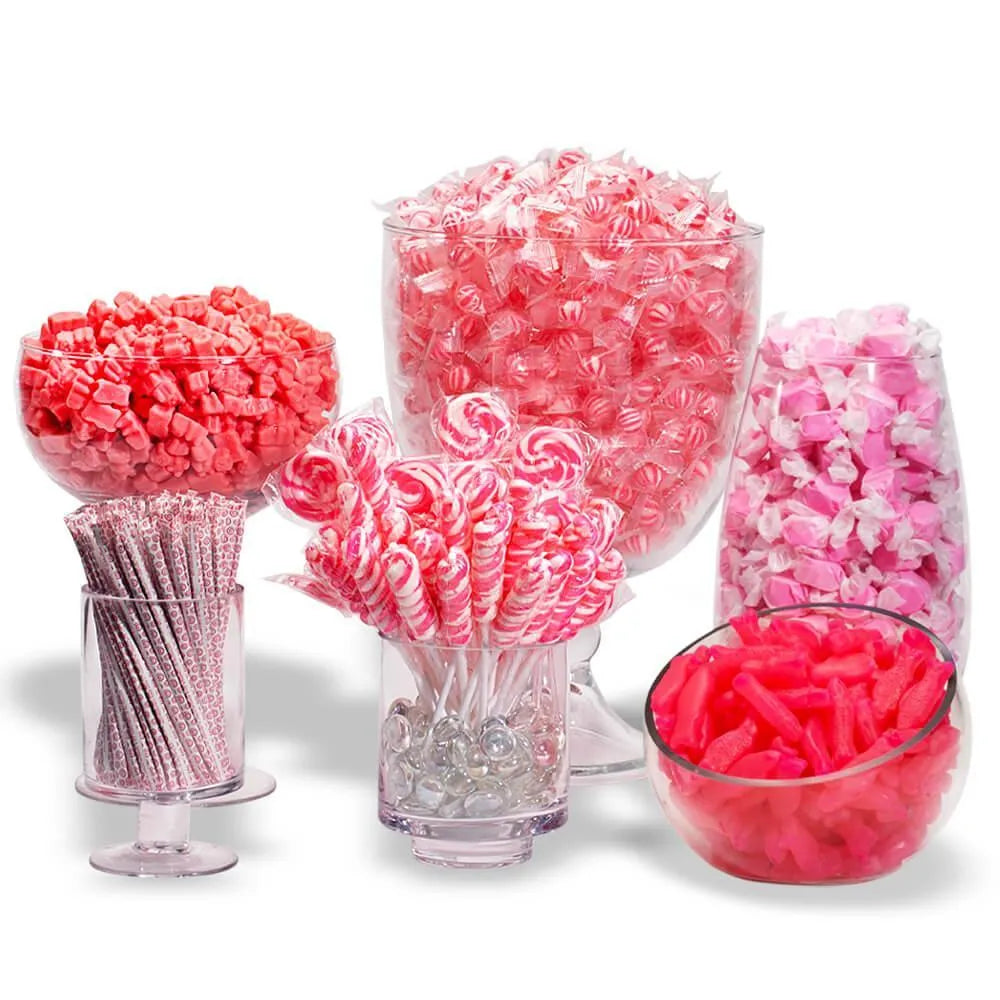 Pink Candy Bar Table Assortment