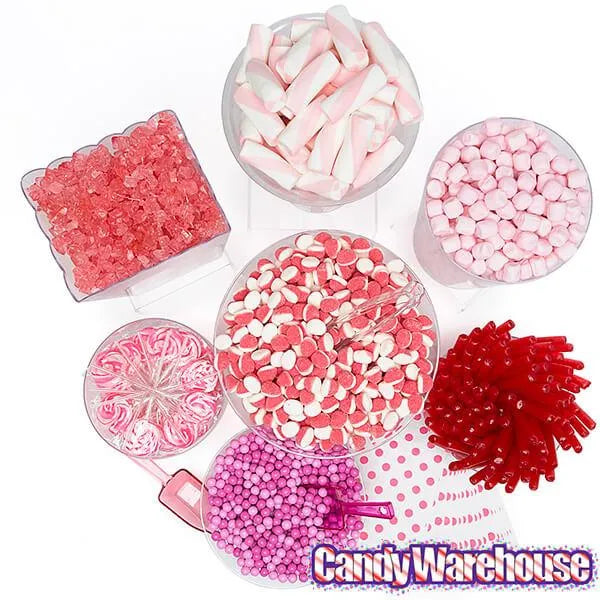 Pink Candy Buffet Kit: 25 to 50 Guests