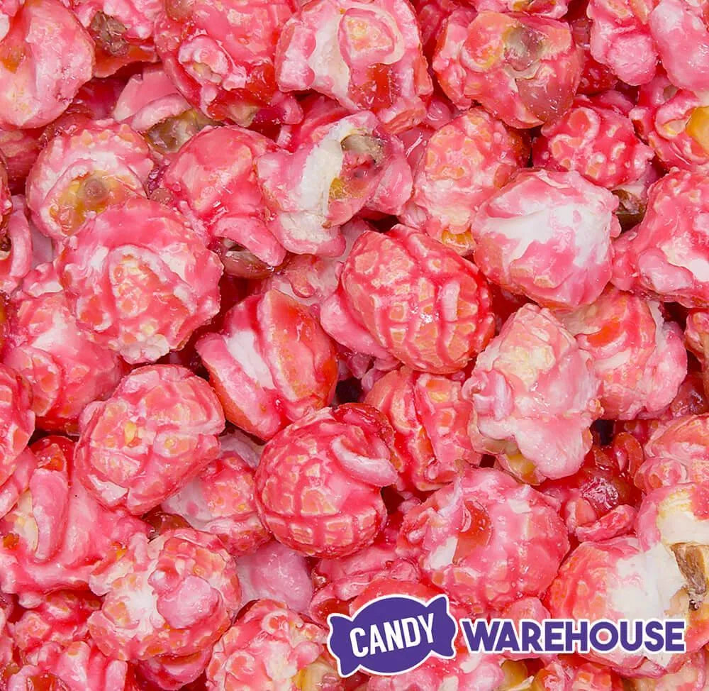 Pink Candy Coated Popcorn - Bubblegum: 1-Gallon Bag