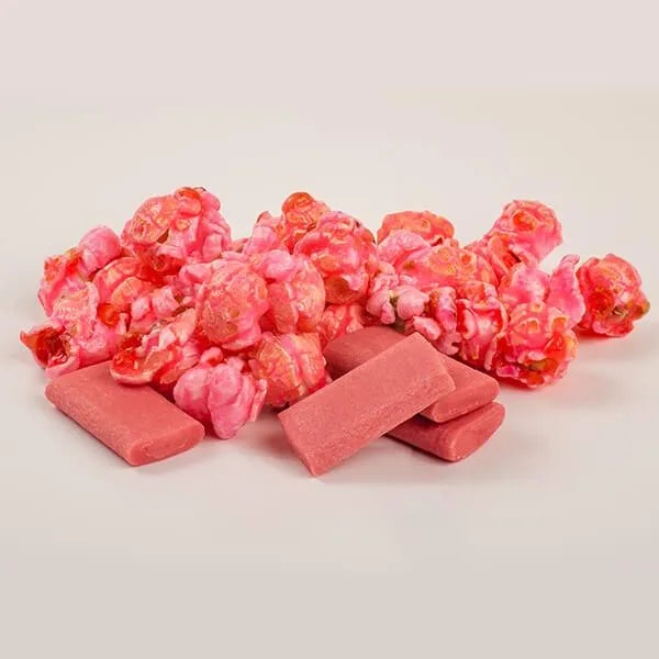 Pink Candy Coated Popcorn - Bubblegum: 1-Gallon Bag