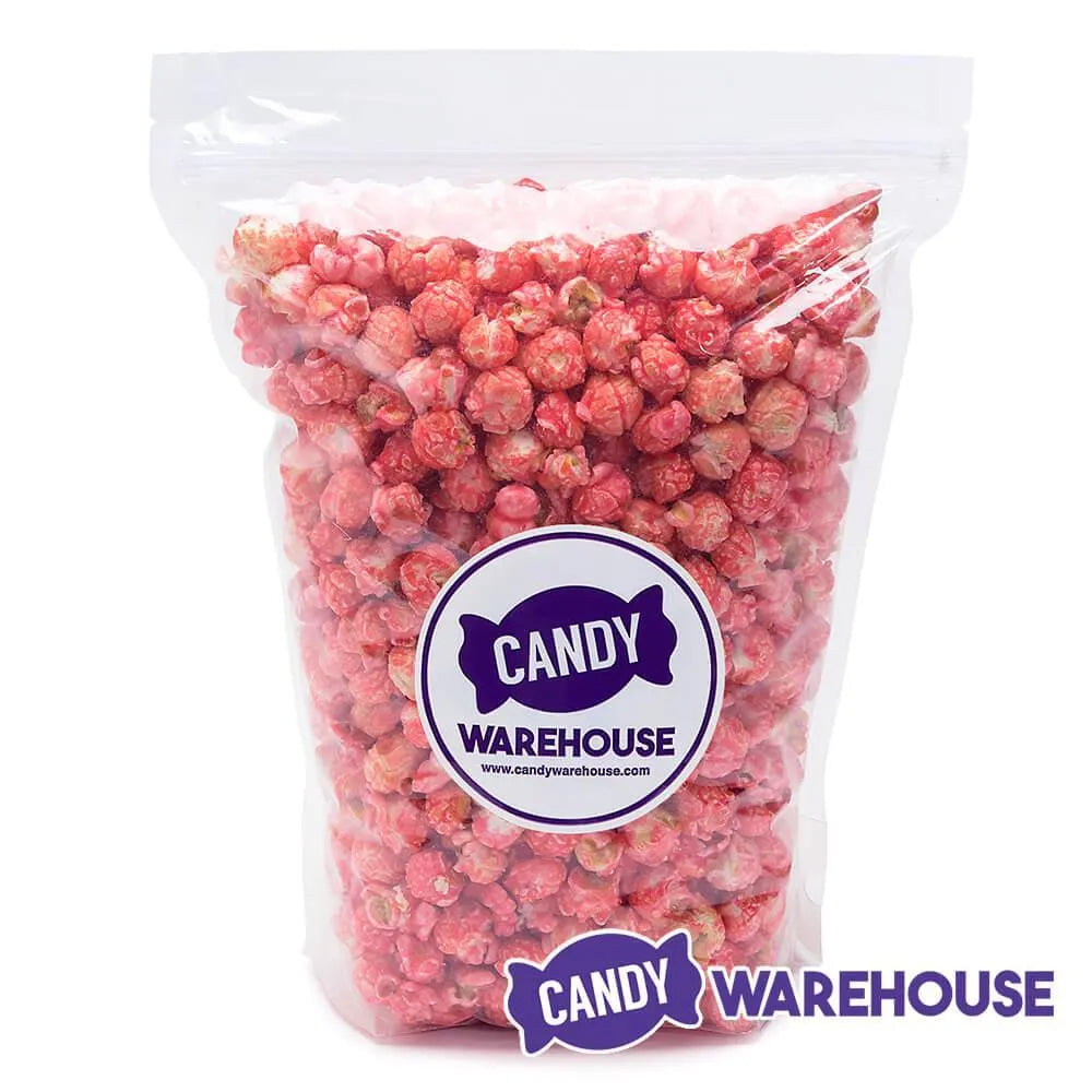 Pink Candy Coated Popcorn - Bubblegum: 1-Gallon Bag