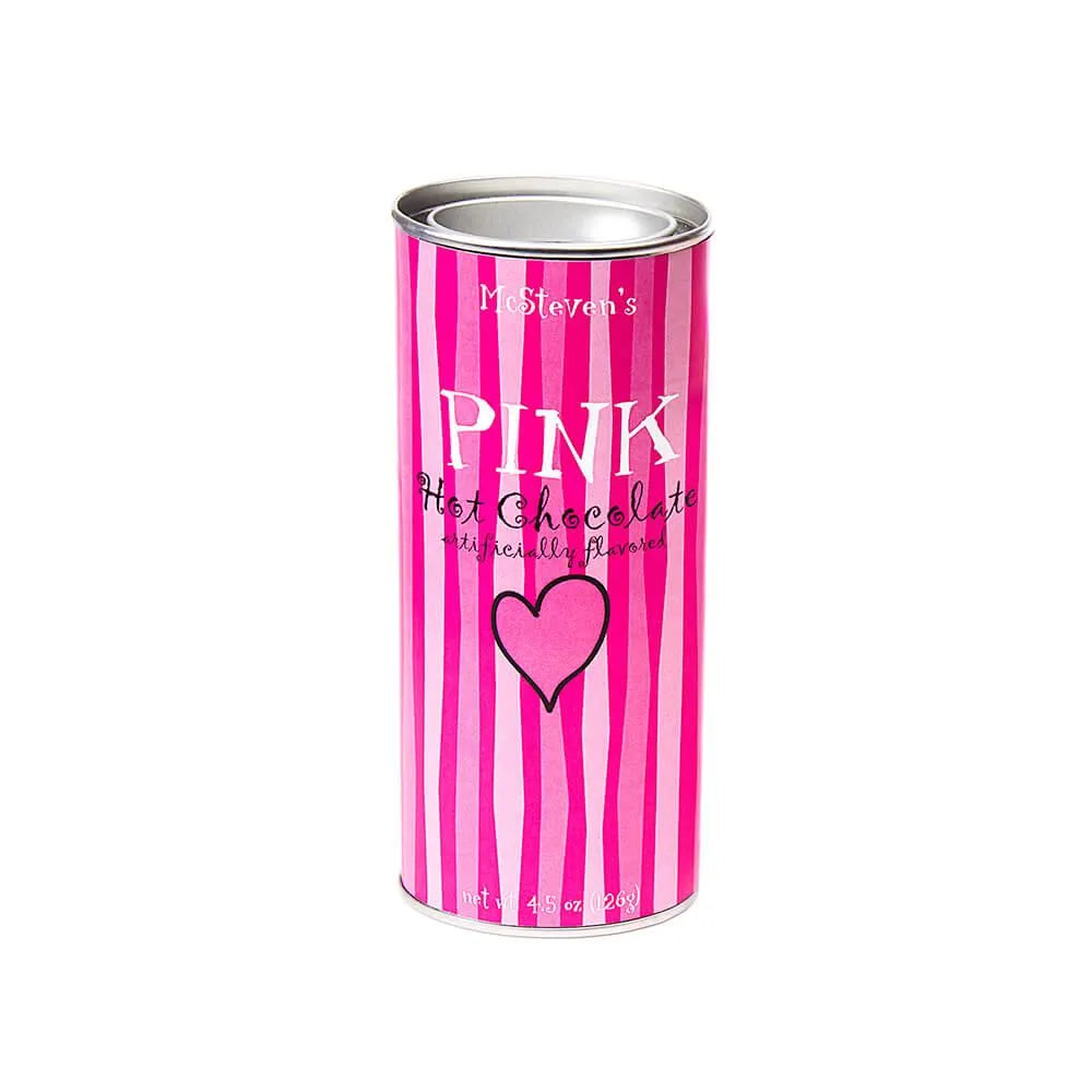 Pink Hot Chocolate Powder: 4.5-Ounce Tin