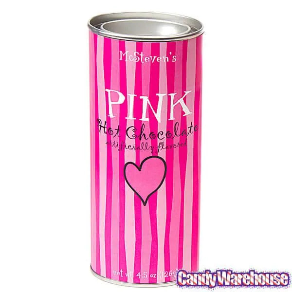 Pink Hot Chocolate Powder: 4.5-Ounce Tin