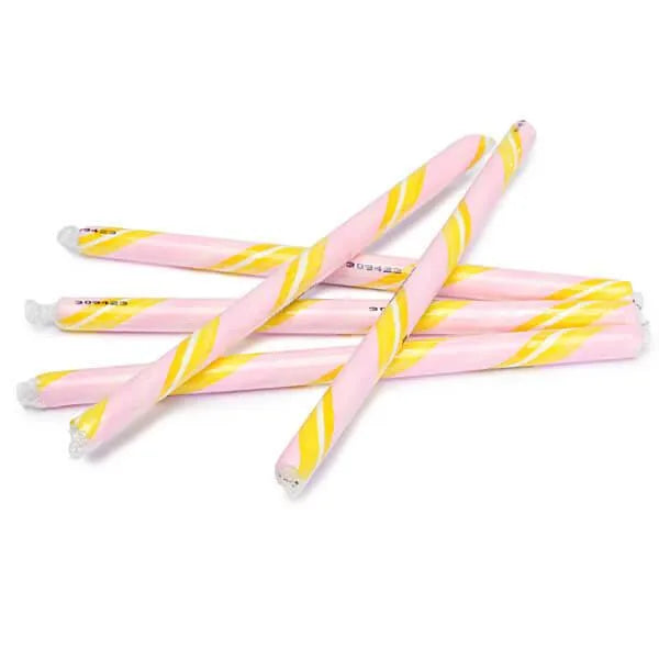 Pink Lemonade Hard Candy Sticks: 100-Piece Box