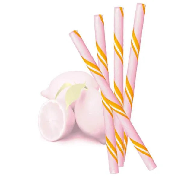 Pink Lemonade Hard Candy Sticks: 100-Piece Box