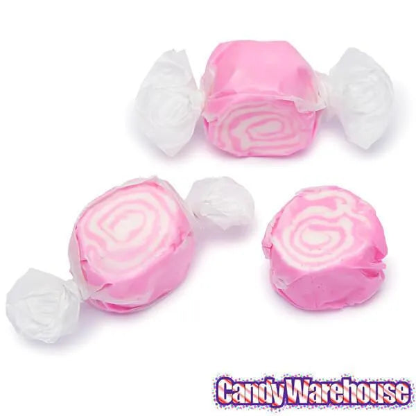 Pink with White Swirls Taffy: 3LB Bag