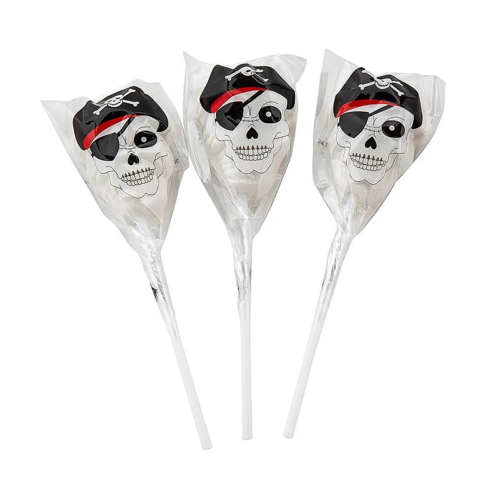 Pirate Skull Pops: 12-Piece Box