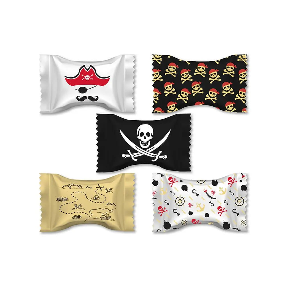 Pirate Wrapped Buttermint Creams: 300-Piece Case