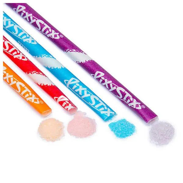 Pixy Stix Candy Powder Straws: 100-Piece Bag