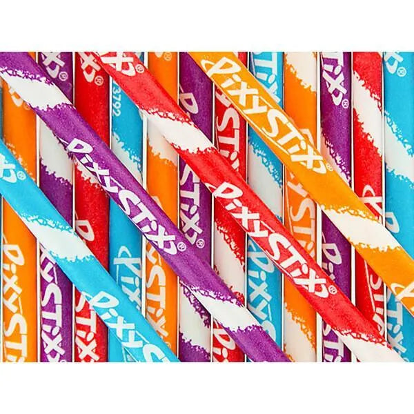 Pixy Stix Candy Powder Straws: 2500-Piece Case