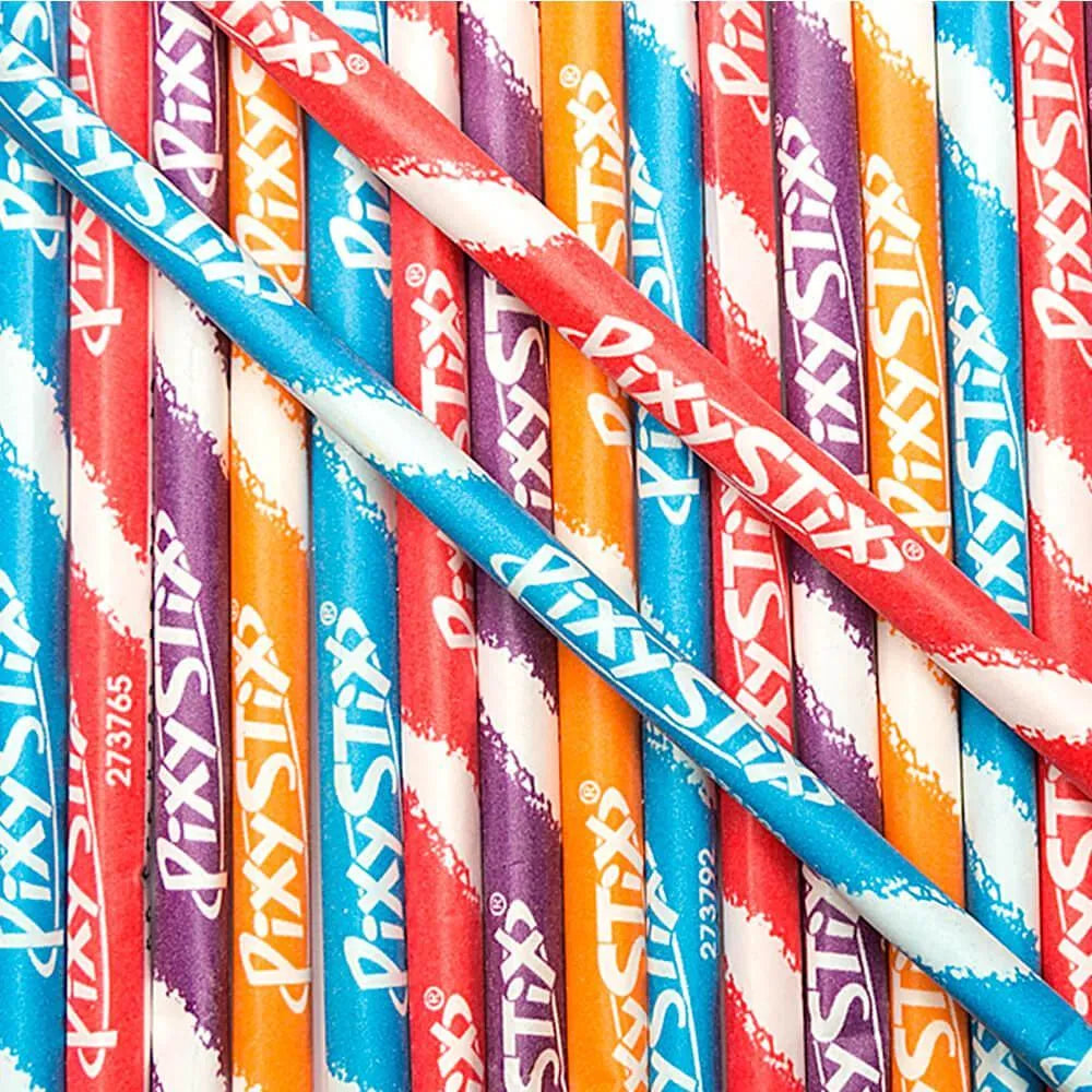 Pixy Stix Candy Powder Straws 4-Ounce Bags: 12-Piece Box