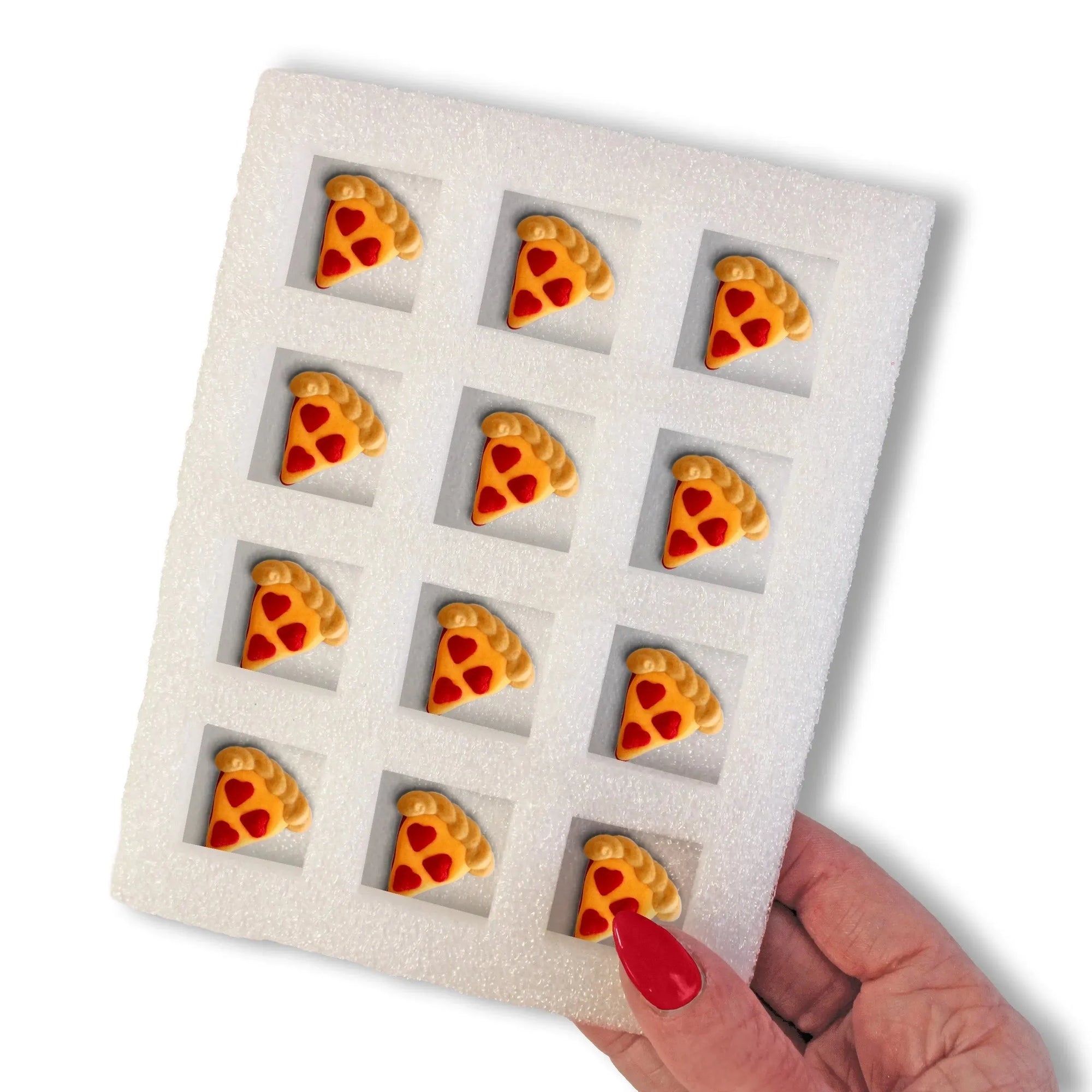 Sprinkle Pop Royal icing Valentines Pizza (12 ct)