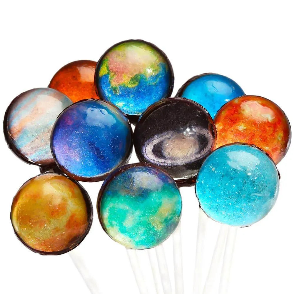 Planet Pops Space Suckers: 10-Piece Gift Pack