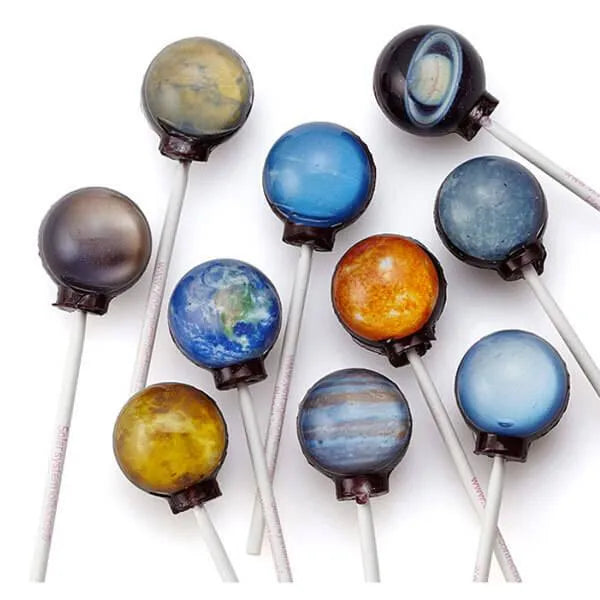 Planet Pops Space Suckers: 10-Piece Gift Pack