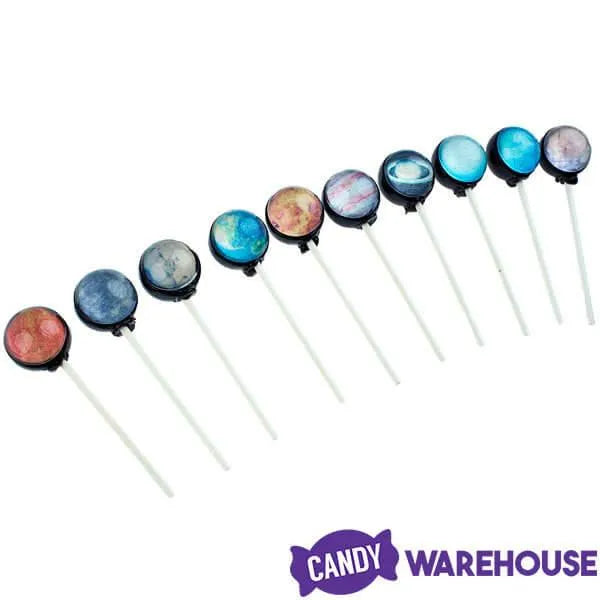 Planet Pops Space Suckers: 10-Piece Gift Pack