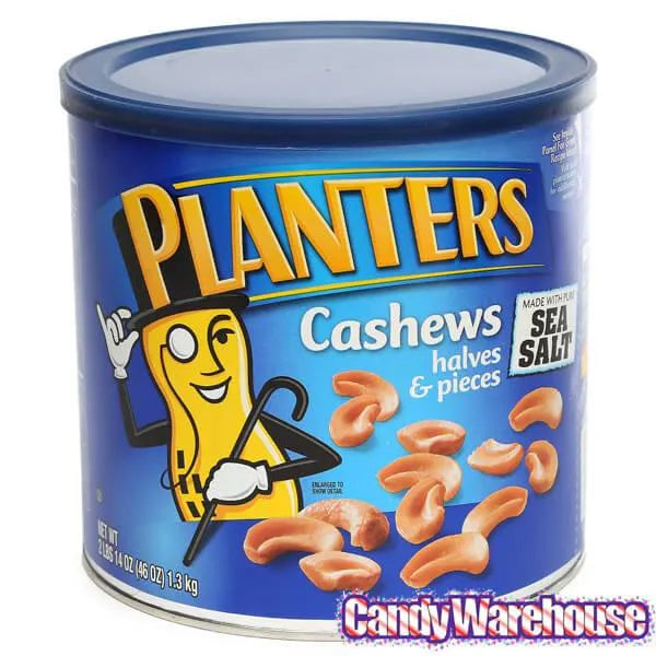 Planters Salted Cashews: 46-Ounce Can