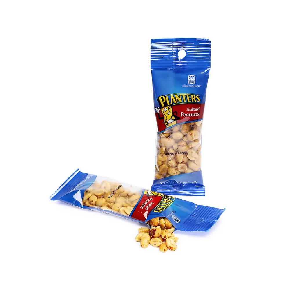 Planters Salted Peanuts 2.5-Ounce Bags: 15-Piece Box