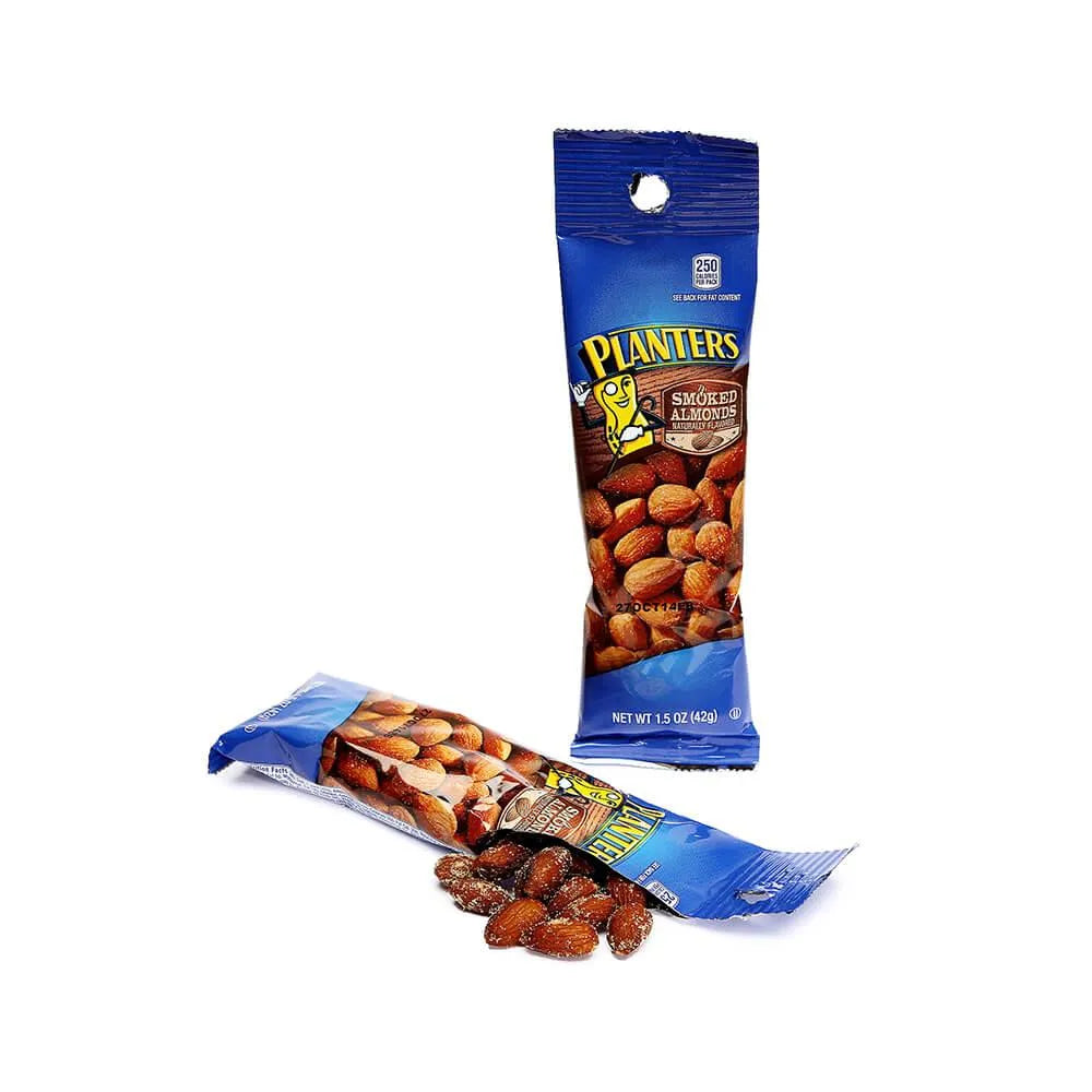 Planters Smoked Almonds 1.5-Ounce Bags: 18-Piece Box