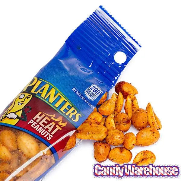 Planters Spicy Heat Peanuts 1.75-Ounce Bags: 18-Piece Box